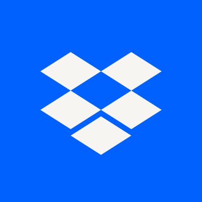 A favicon of Dropbox